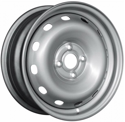 Штамповка диск ТЗСК Renault Logan 5,5 x 14 4*100 Et: 43 Dia: 60,1 снежная королева